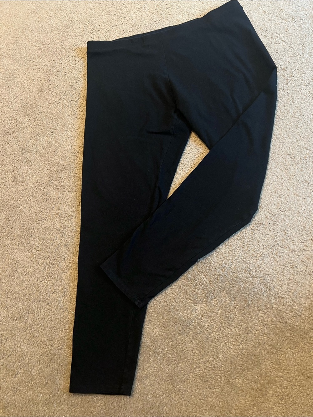 LC Lauren Conrad Black Pull-On Stretch Leggings XL. (5)